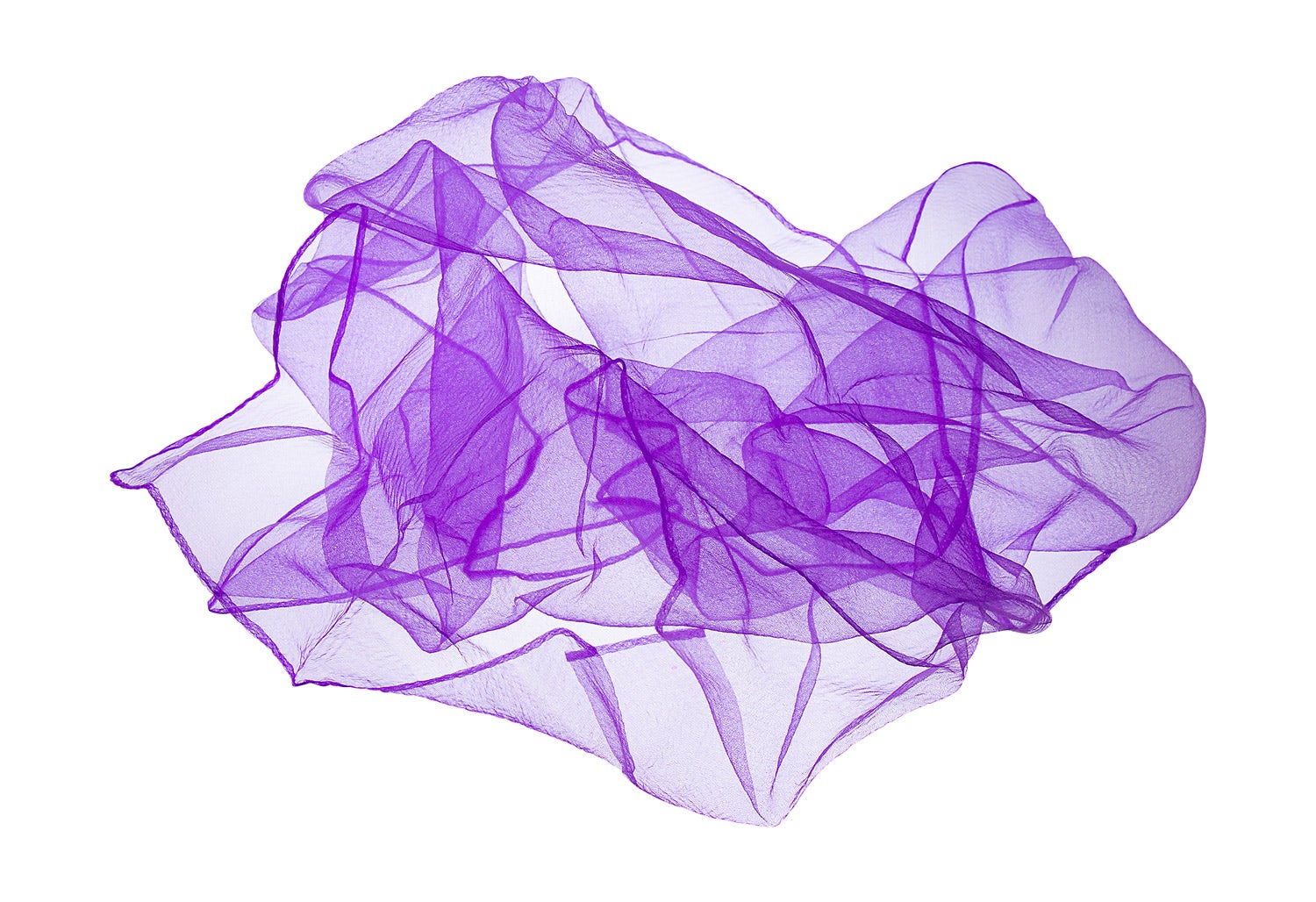 Chiffondoek | 70 x 70 cm | Paars