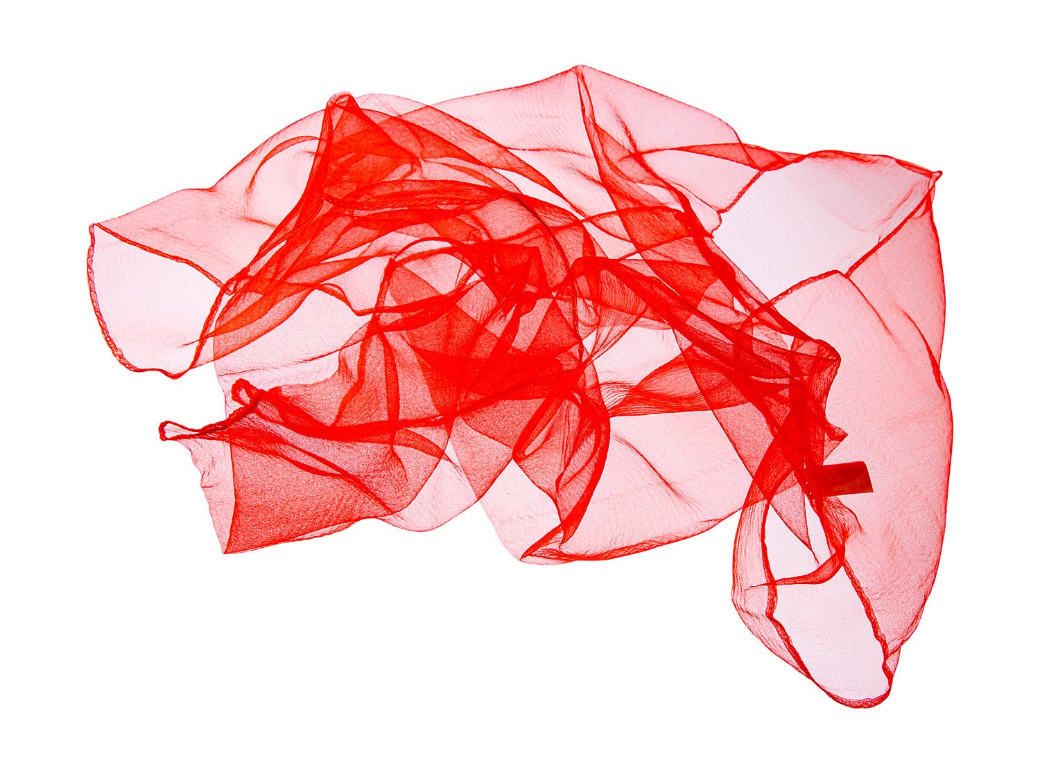 Chiffondoek | 70 x 70 cm | Rood