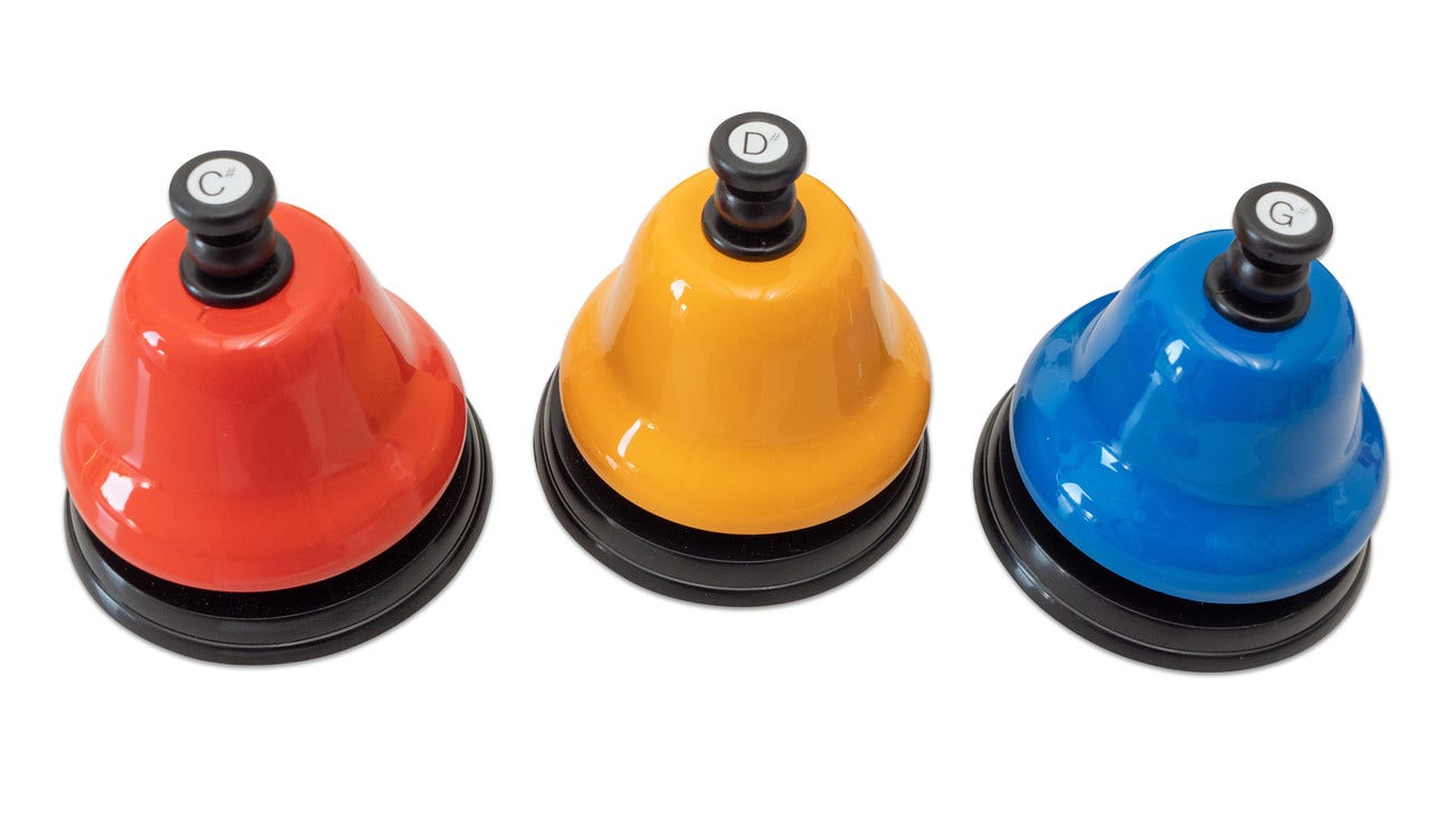 Muziektafelbellen - chromatic (10 st.)