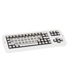Clevy Contrast Keyboard (QWERTY - US int. - uppercase) - USB