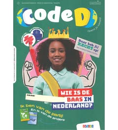 Het logo van de methode Code D van Uitgeverij Zwijsen
