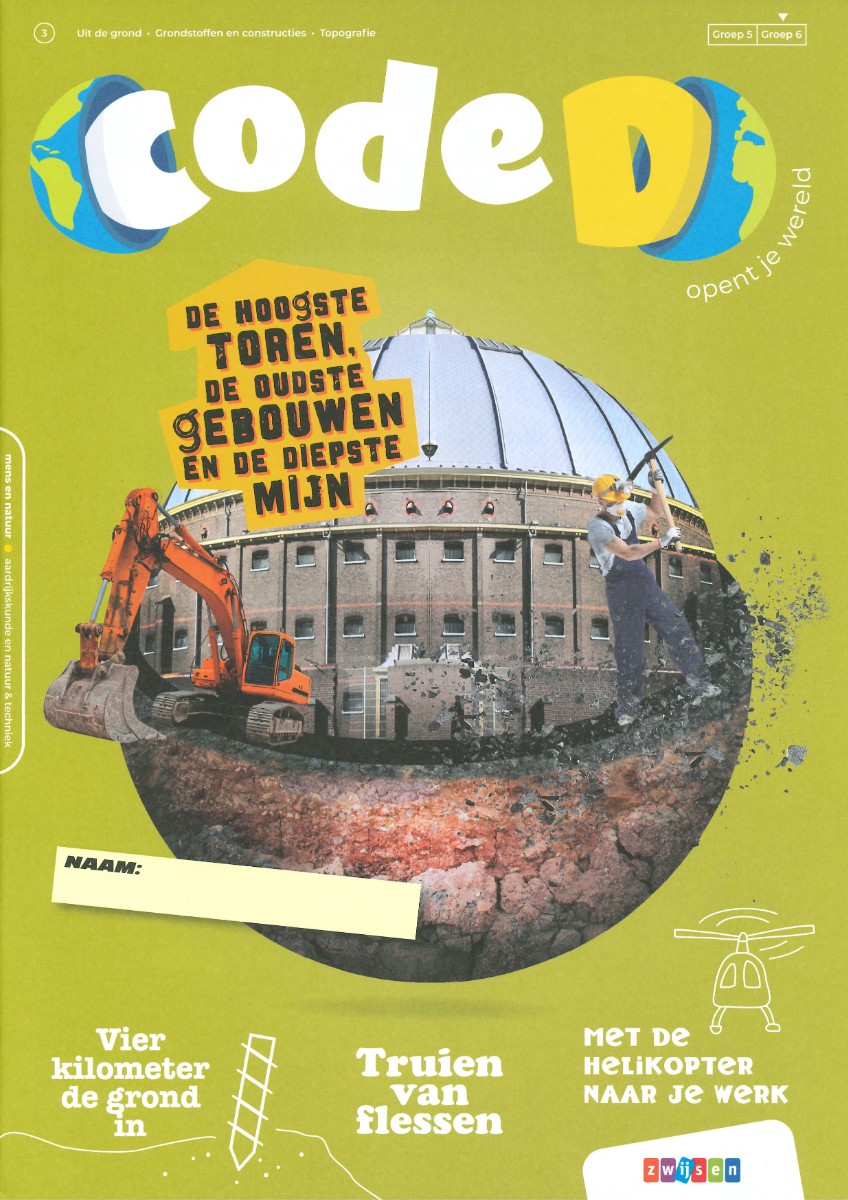 Het logo van de methode Code D van Uitgeverij Zwijsen