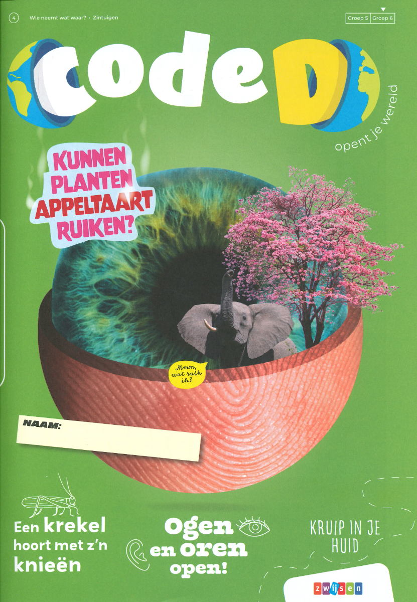 Het logo van de methode Code D van Uitgeverij Zwijsen