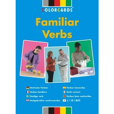 Colorcards - Veel gebruikte werkwoorden