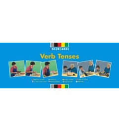 Colorcards - Werkwoordsvormen (Verb Tens