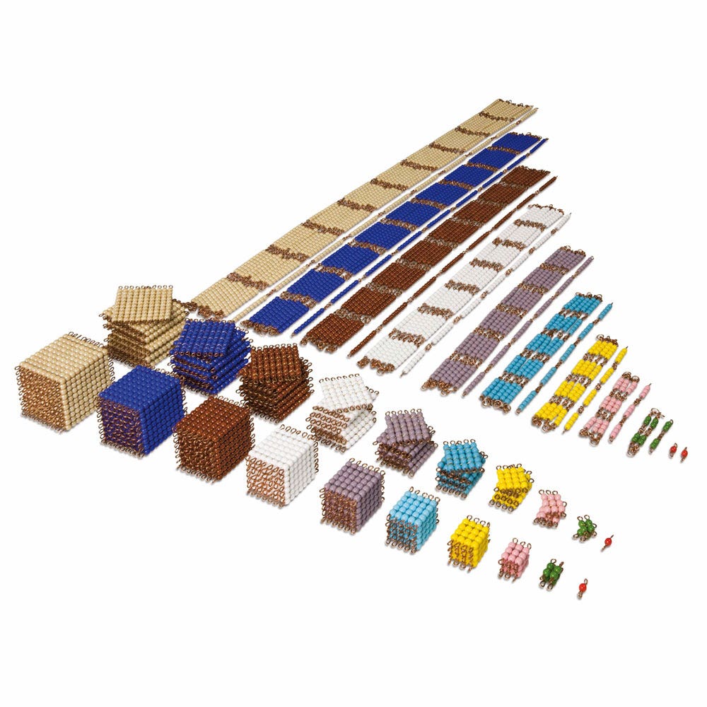 Complete set kralenmateriaal: losse kralen Glas