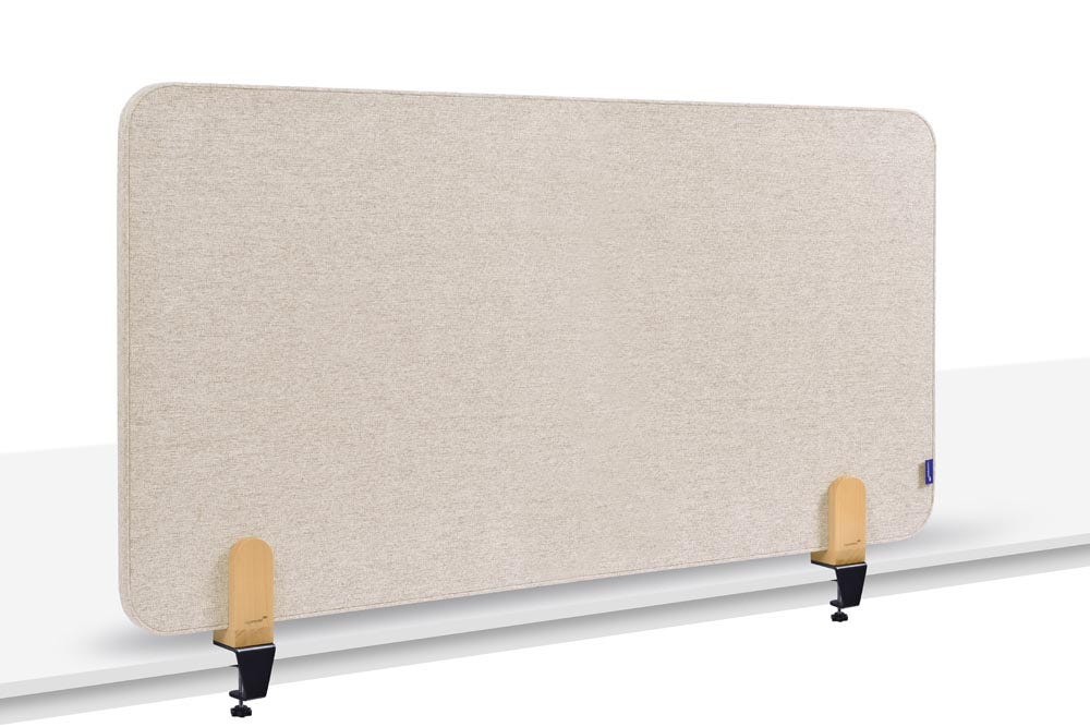 Concentratiescherm akoestisch | Klemmen | Beige (60 x 120 cm)