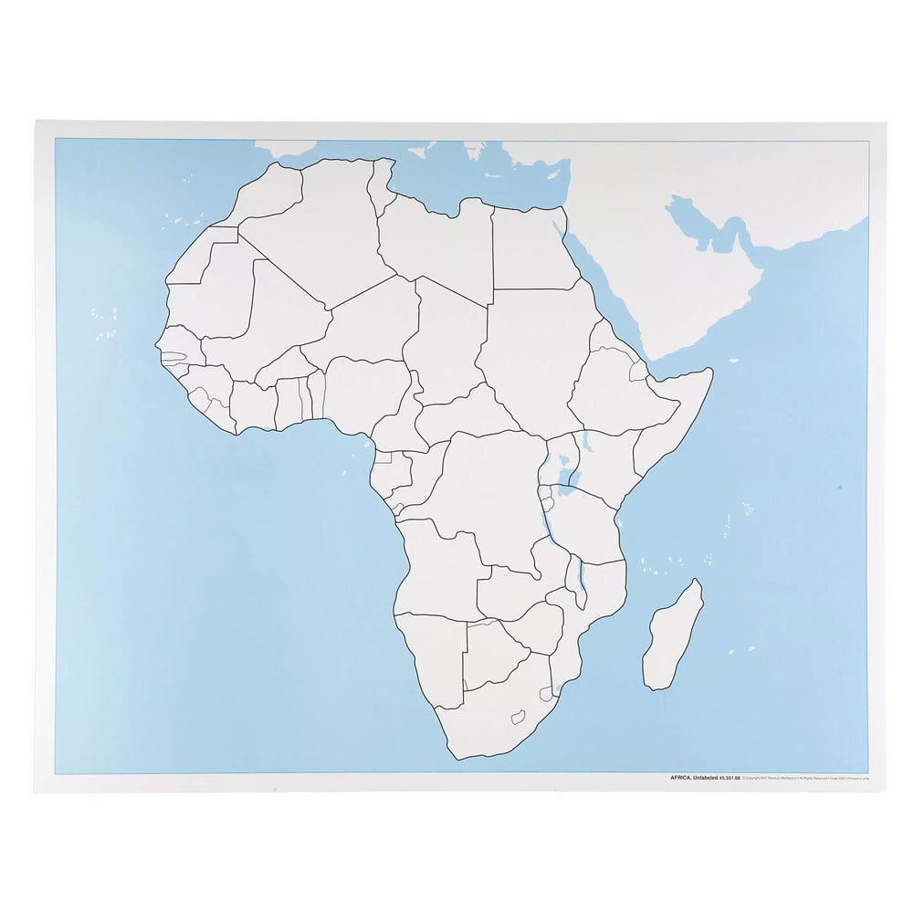 Controlekaart Afrika