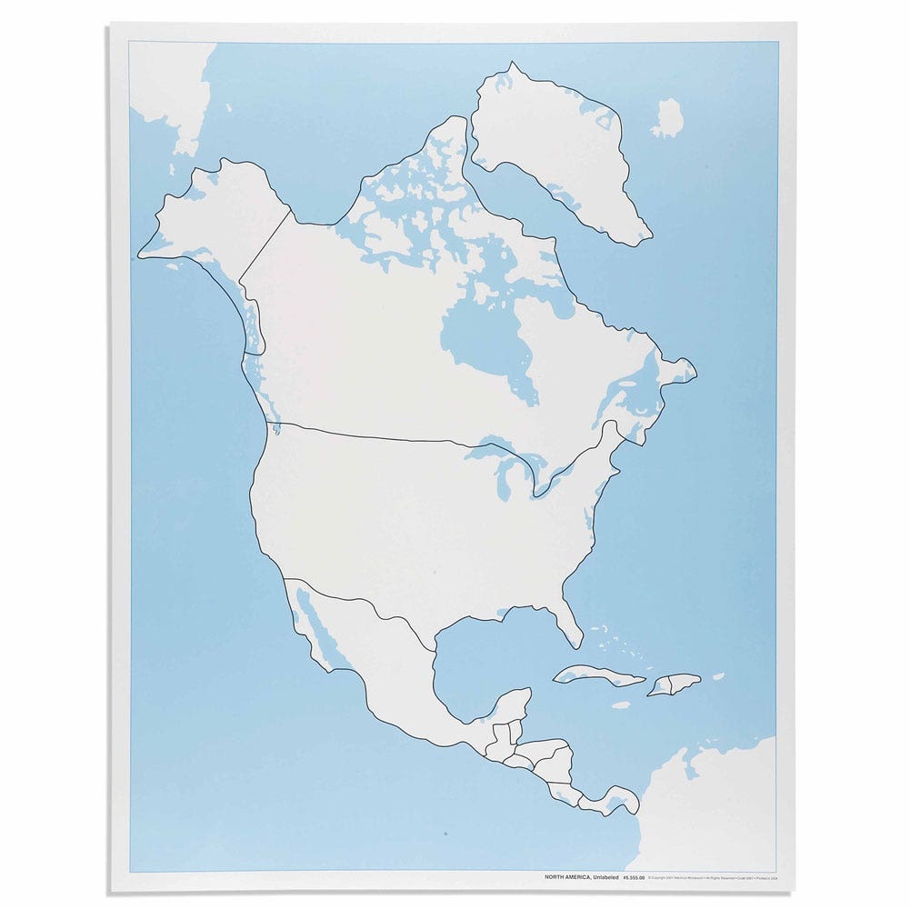 Controlekaart Noord-Amerika