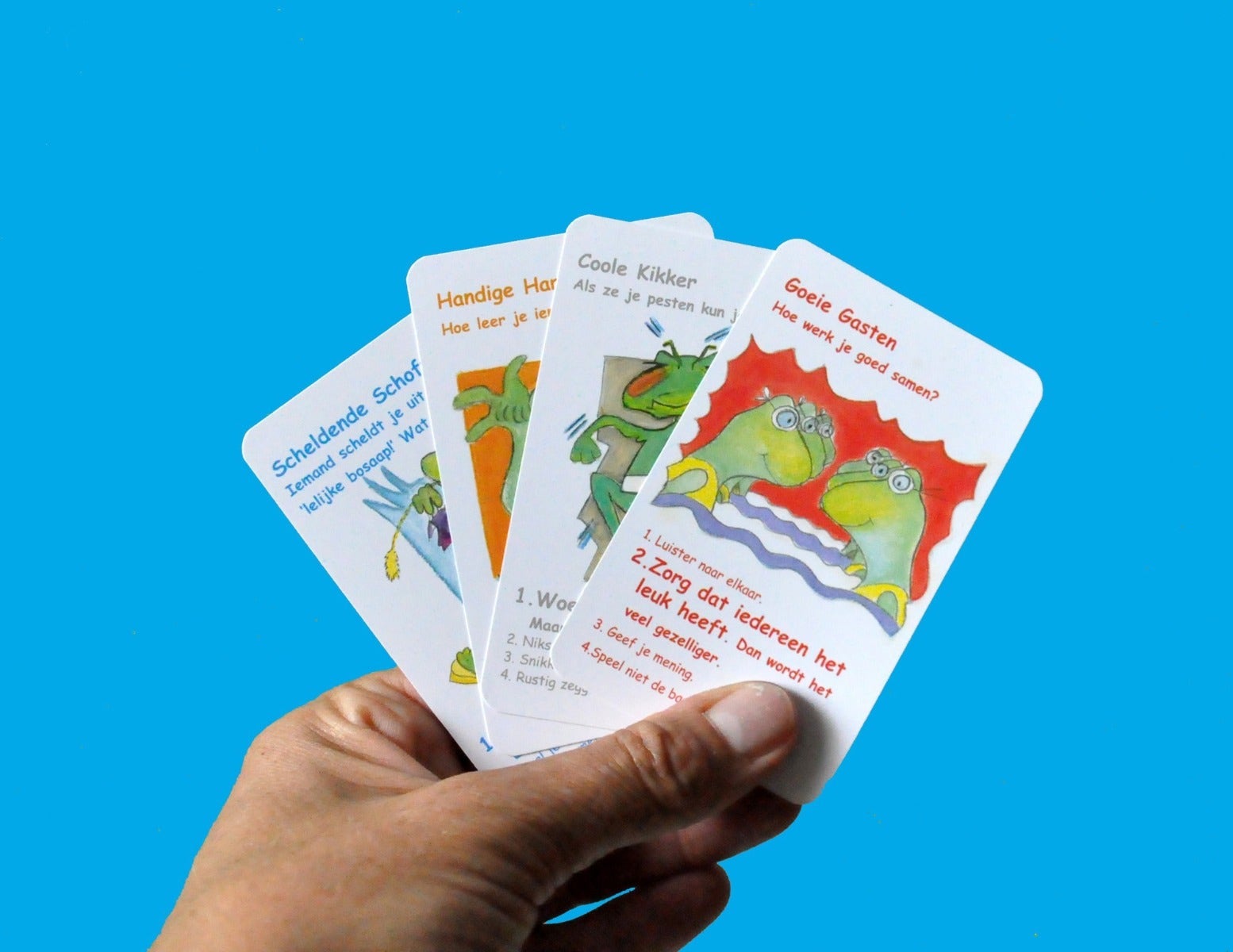 Het Coole Kikker Kwartetspel (Nederlands)