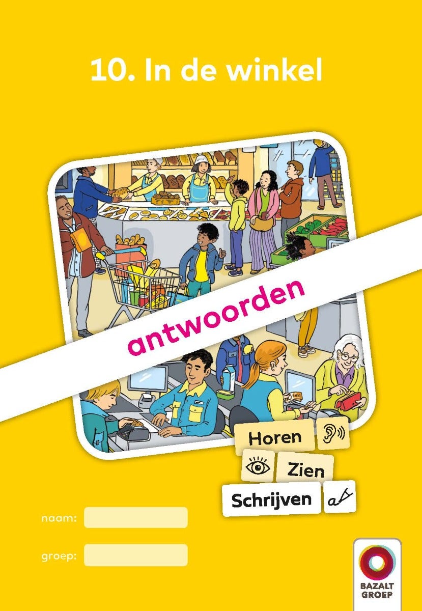 Antwoordenboek 10 (niveau 2) | Horen, Zien en Schrijven
