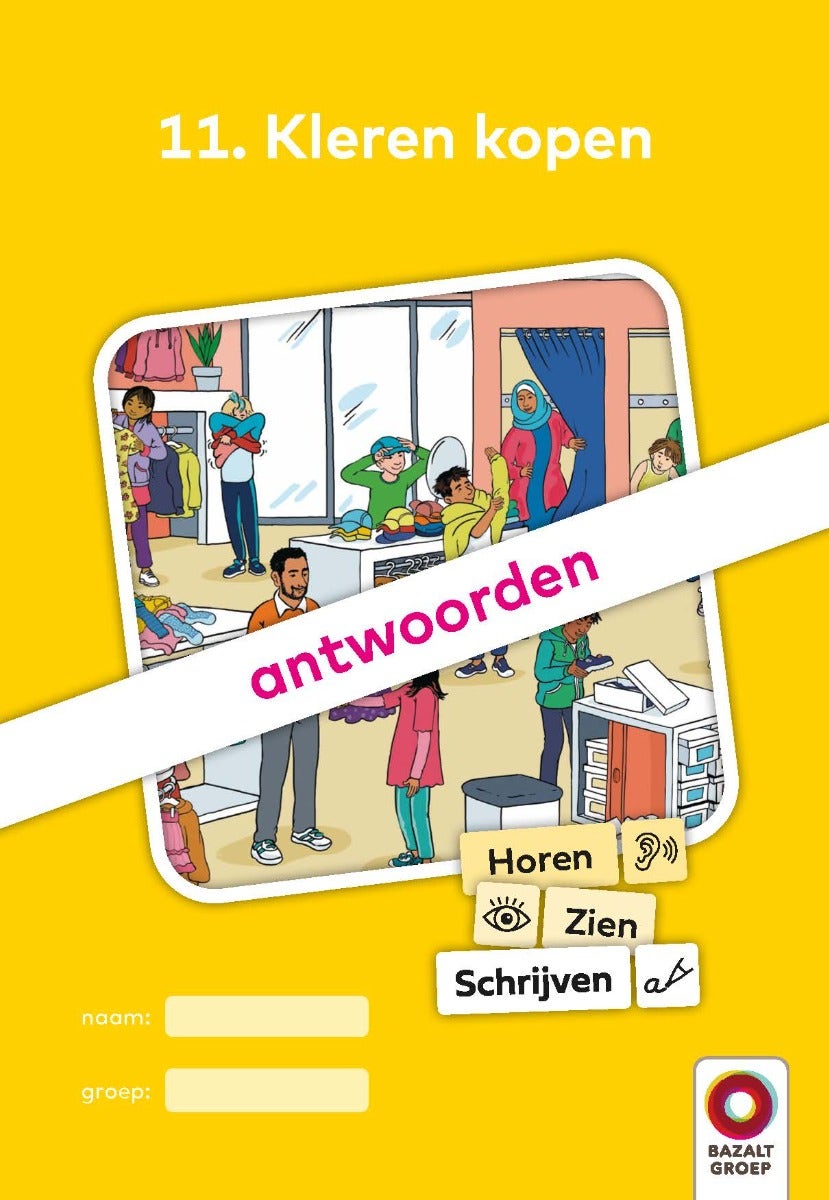 Antwoordenboek 11 (niveau 2) | Horen, Zien en Schrijven