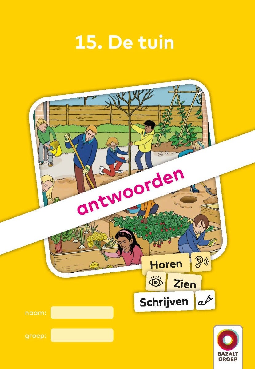 Antwoordenboek 15 (niveau 2) | Horen, Zien en Schrijven
