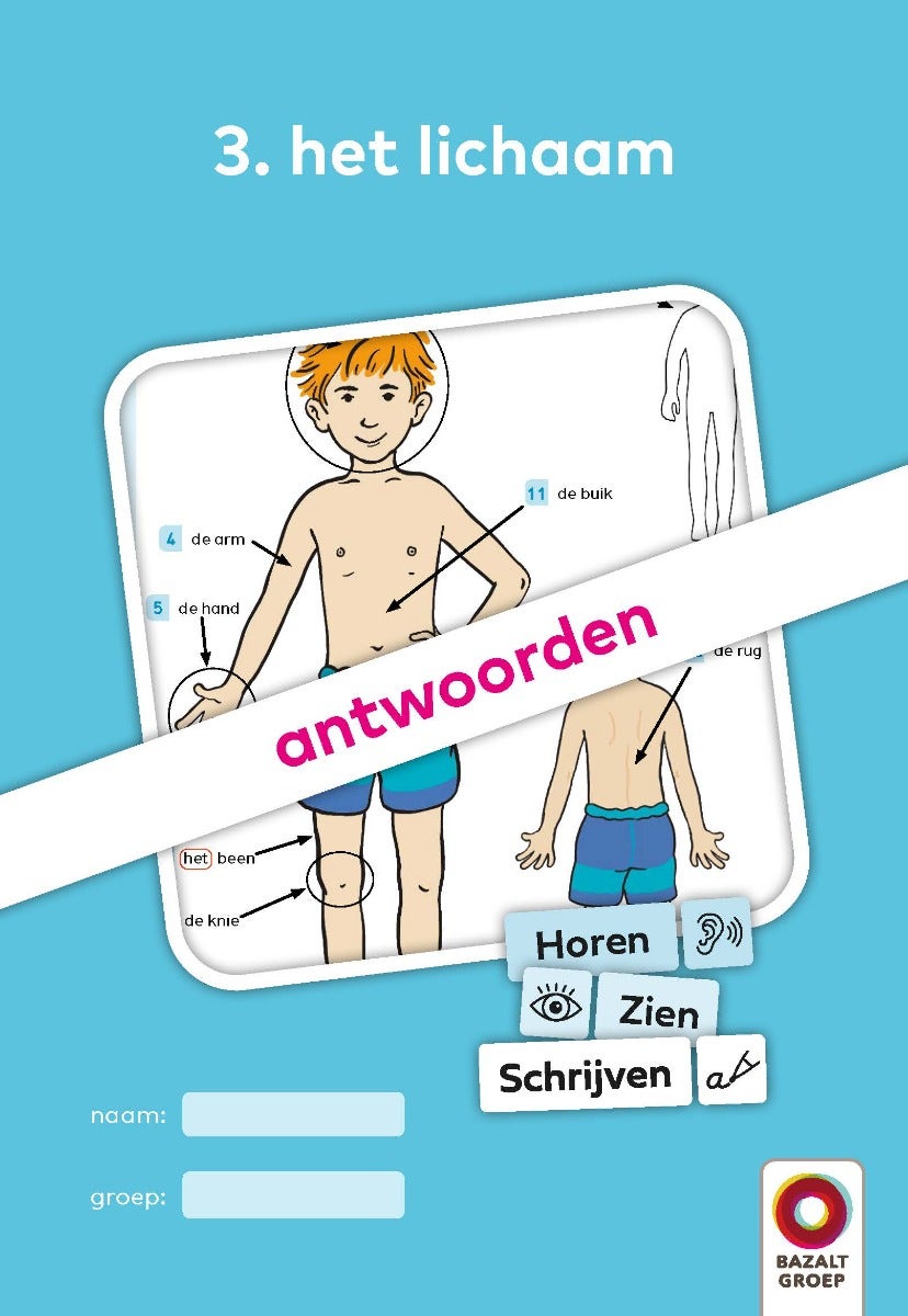 Antwoordenboek 3 (niveau 1) | Horen, Zien en Schrijven
