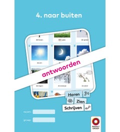 Antwoordenboek 4 (niveau 1) | Horen, Zien en Schrijven