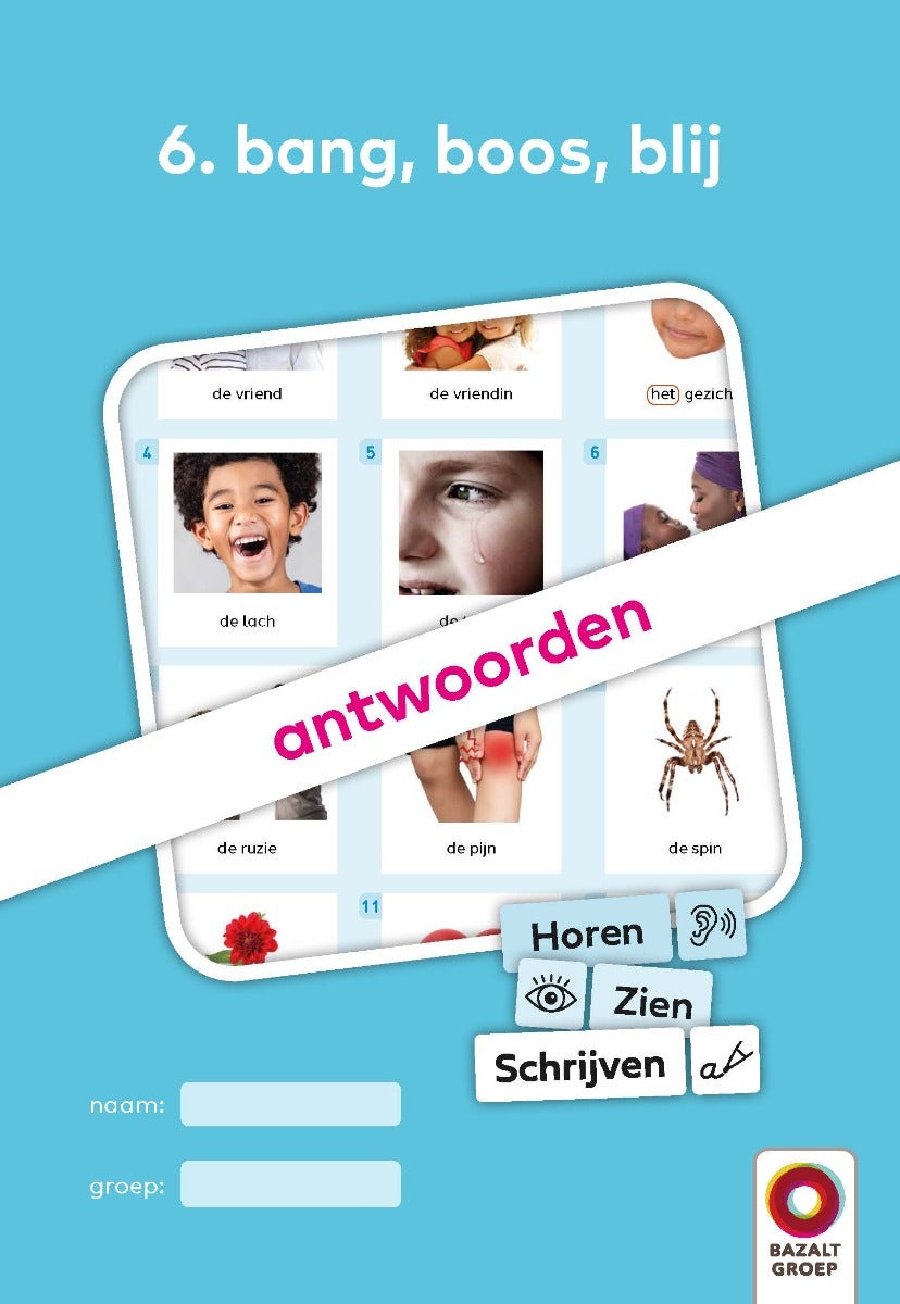 Antwoordenboek 6 (niveau 1) | Horen, Zien en Schrijven