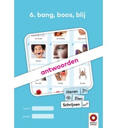 Antwoordenboek 6 (niveau 1) | Horen, Zien en Schrijven