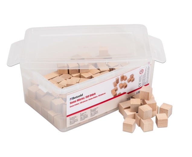 Cubo 3D blokken - In plastic opbergbox