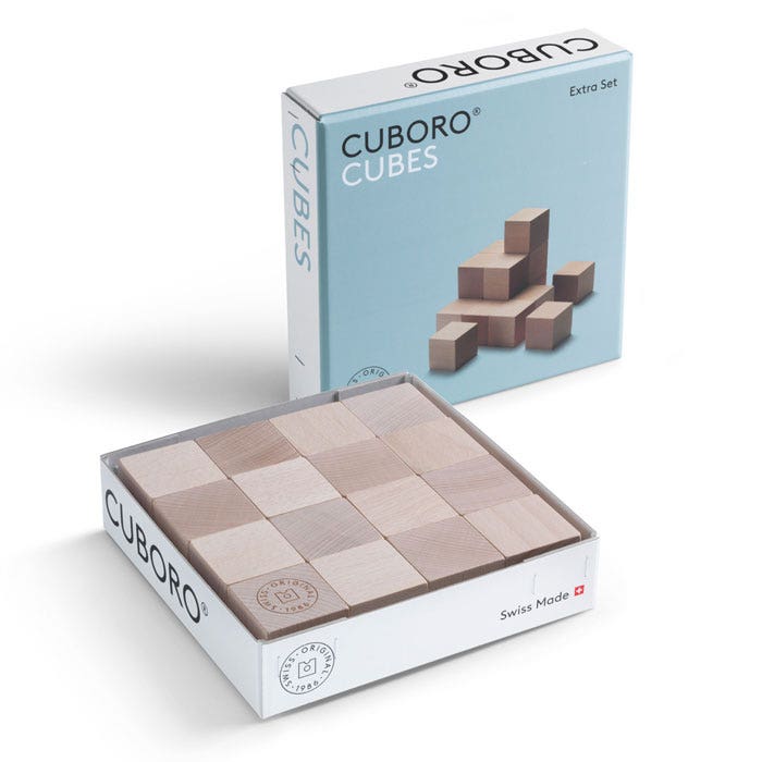 Knikkerbaan Cuboro Cubes | 16-delig