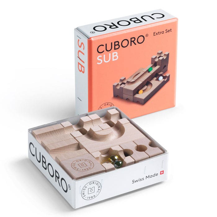 Knikkerbaan Cuboro Sub | 12-delig