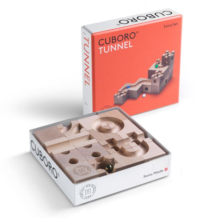 Knikkerbaan Cuboro Tunnel | 16-delig