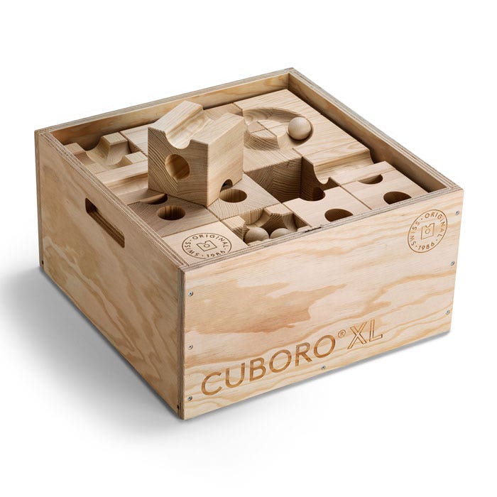 Knikkerbaan Cuboro XL | 32-delig