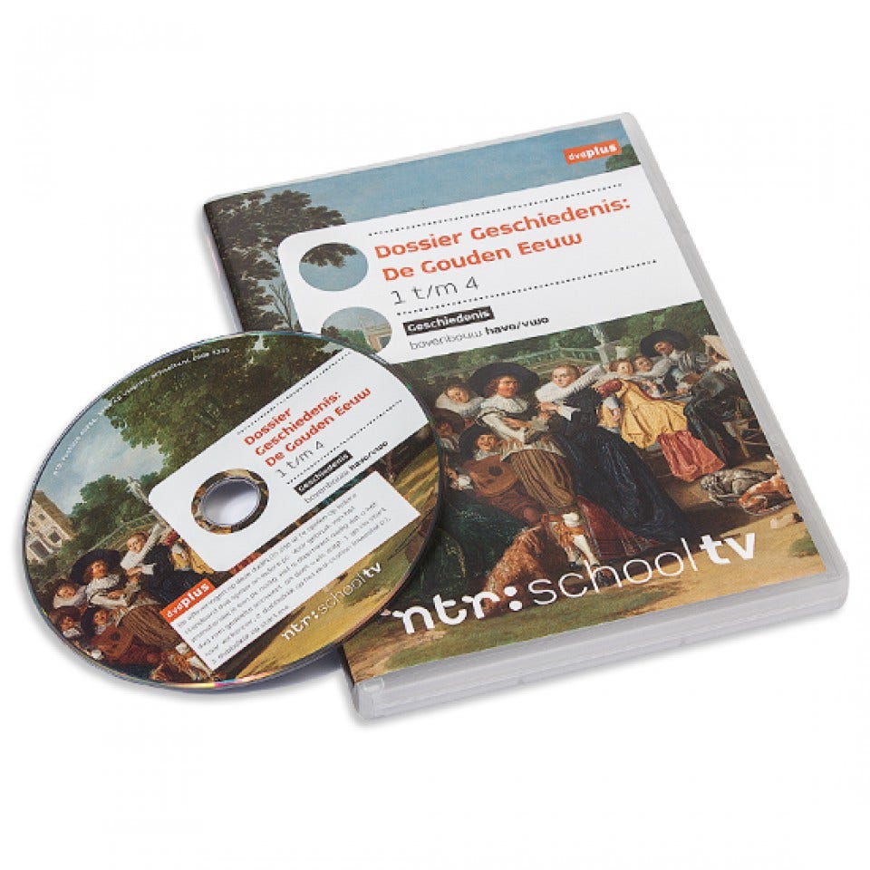 De Gouden Eeuw 1-4 - Dossier Geschiedenis dvdPLUS