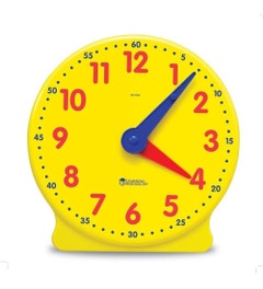 Demonstratieklok - Groot (analoog - doorsnede 33 cm - 12 uurs)