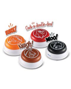 Antwoord Buzzers - Dierengeluiden (4 ex.)