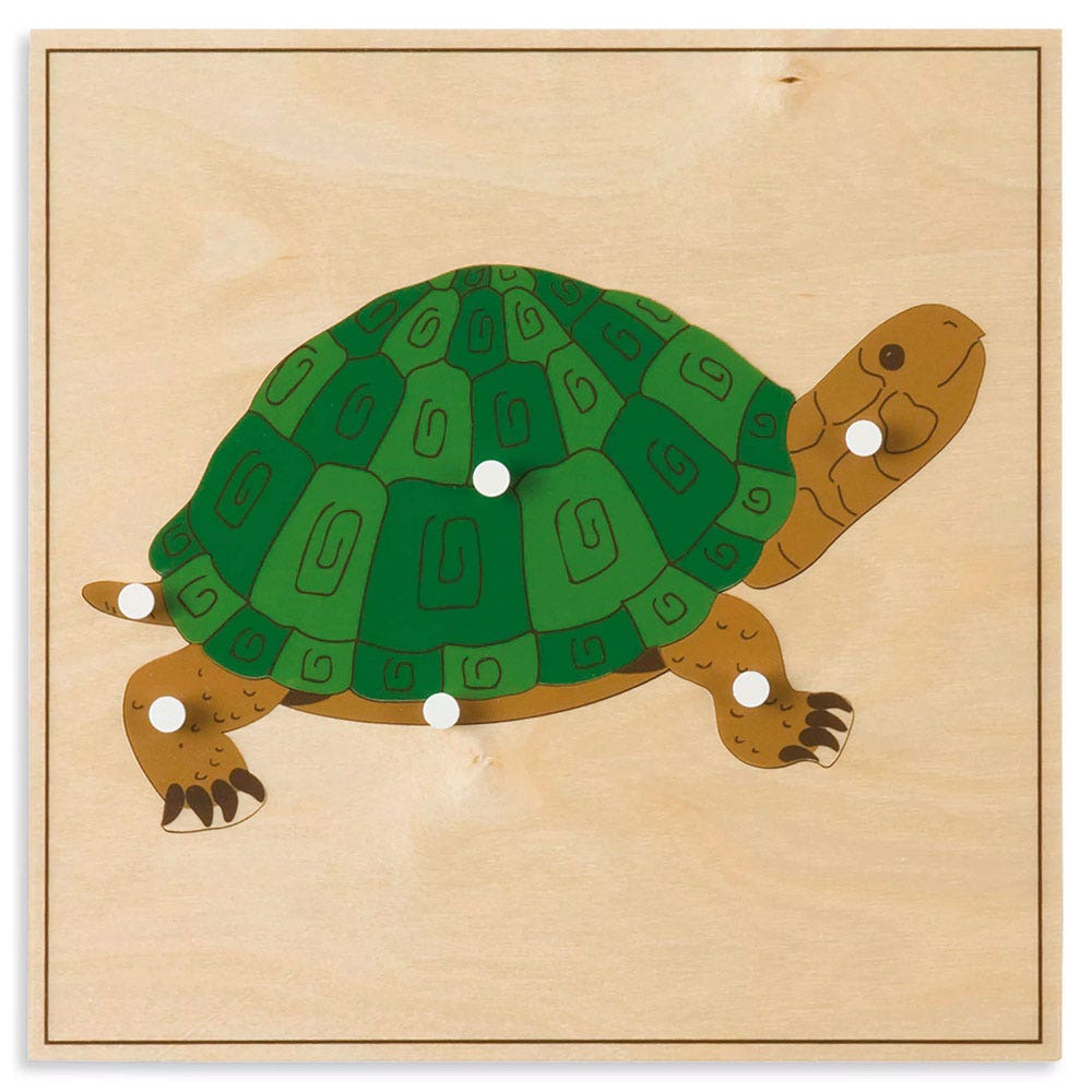Dierenpuzzel: Schildpad
