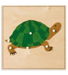 Dierenpuzzel: Schildpad