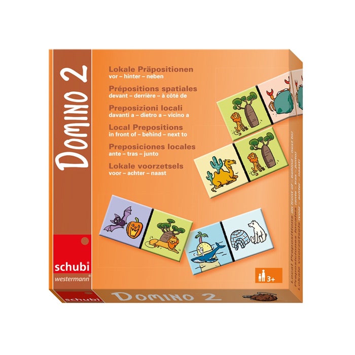 Domino 2 - Voorzetsels (voor - achter - naast)