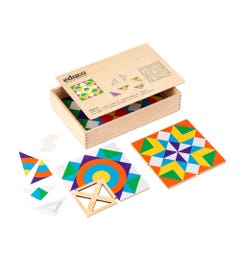 Driehoekenspel | Kleurenkunst