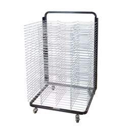 Droogrek | Verrijdbaar | 30 rekken