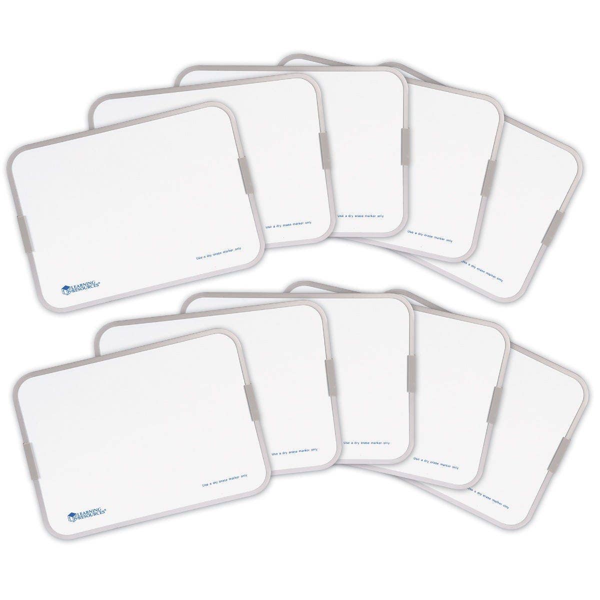 Set van 10 droogwis whiteboards