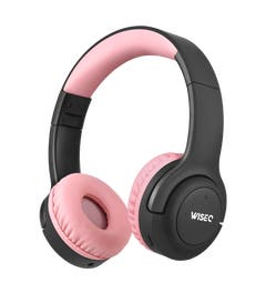 WISEQ Hero - Kinderkoptelefoon- Roze-Zwart