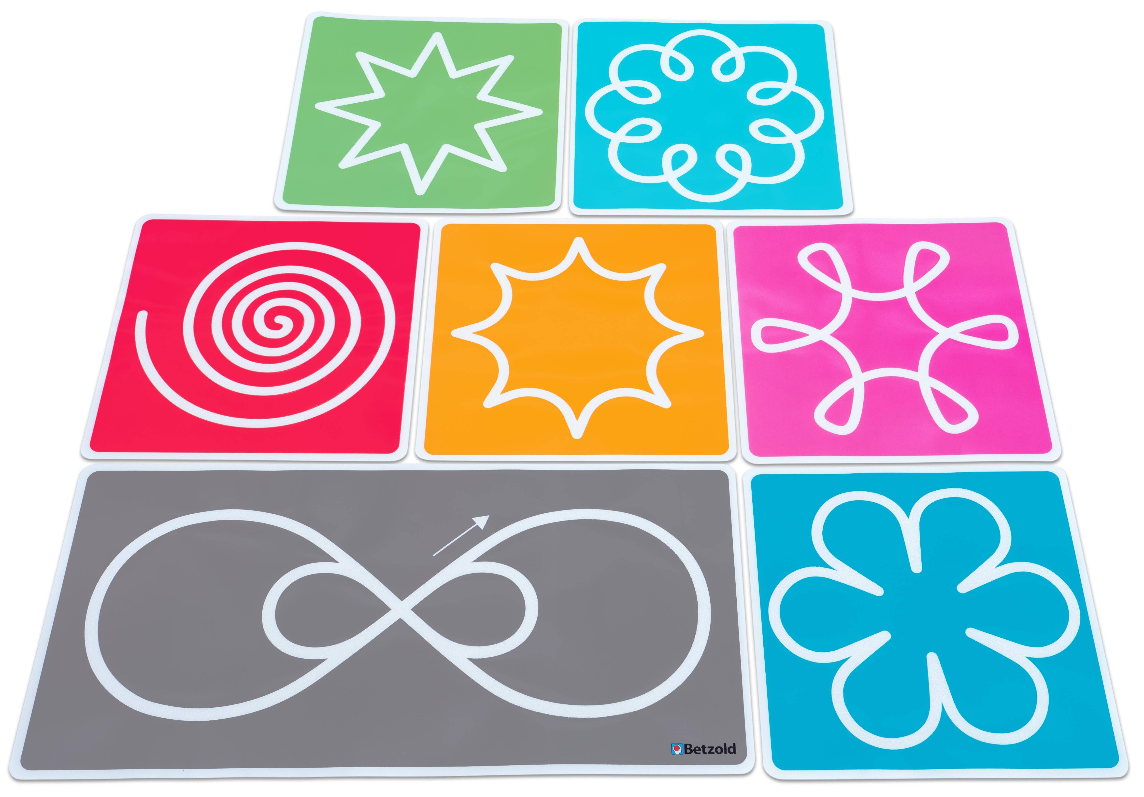 Schrijfhulp - Voorbereiding op schrijven (vierkant)