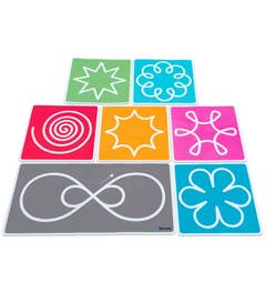 Schrijfhulp - Voorbereiding op schrijven (vierkant)