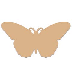 Vlinder - houten vorm (MDF