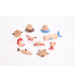 Educatieve Houten Zeewezens