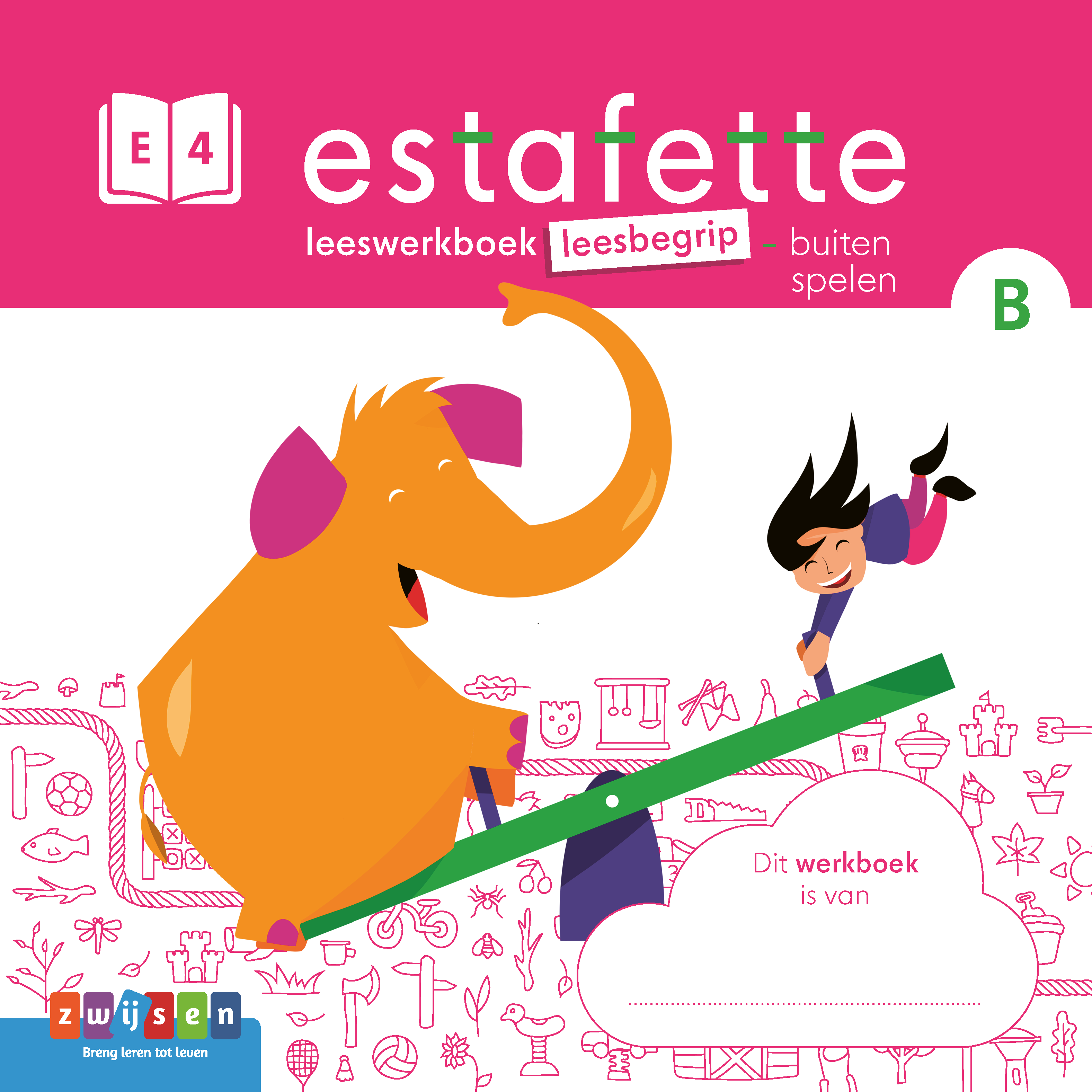 Estafette editie 3 - Groep 5 - werkboek leesbegrip E5-B (1 ex.)