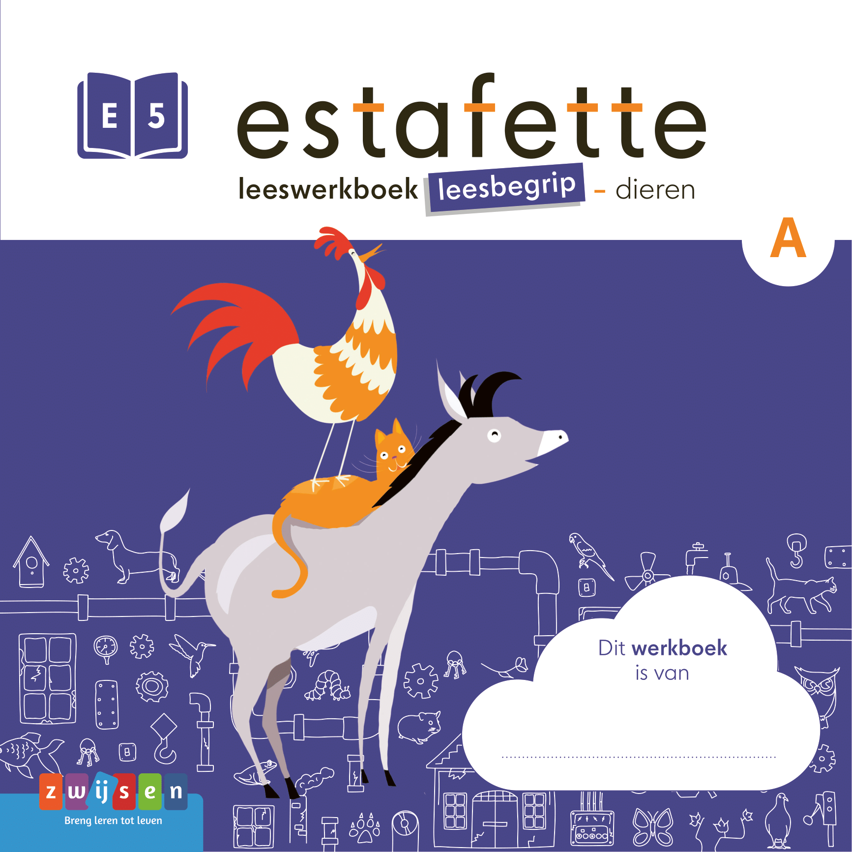 Estafette editie 3 - Groep 6 - werkboek leesbegrip M6-A (1 ex.)