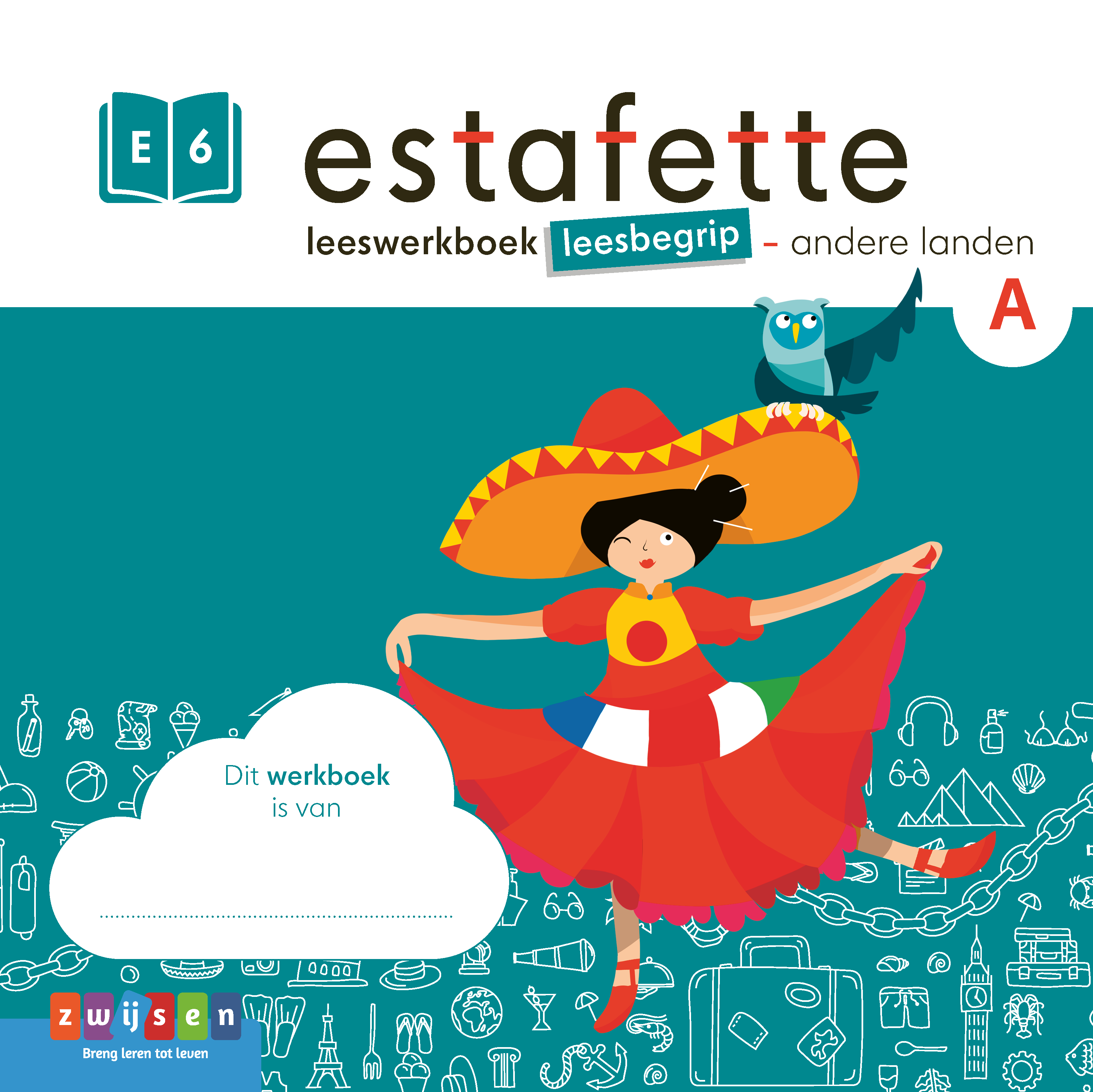 Estafette editie 3 - Groep 6 - werkboek leesbegrip E6-A (1 ex.)