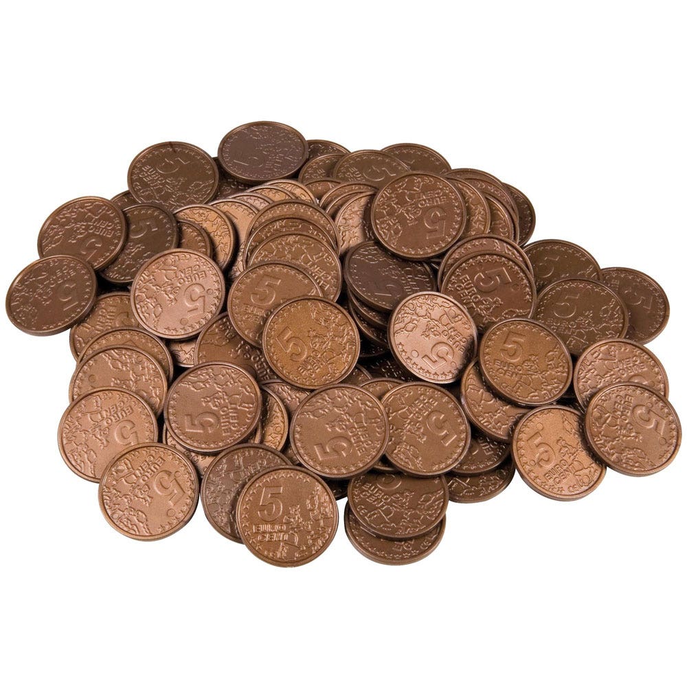 Euromunten 5 eurocent (100 st.)