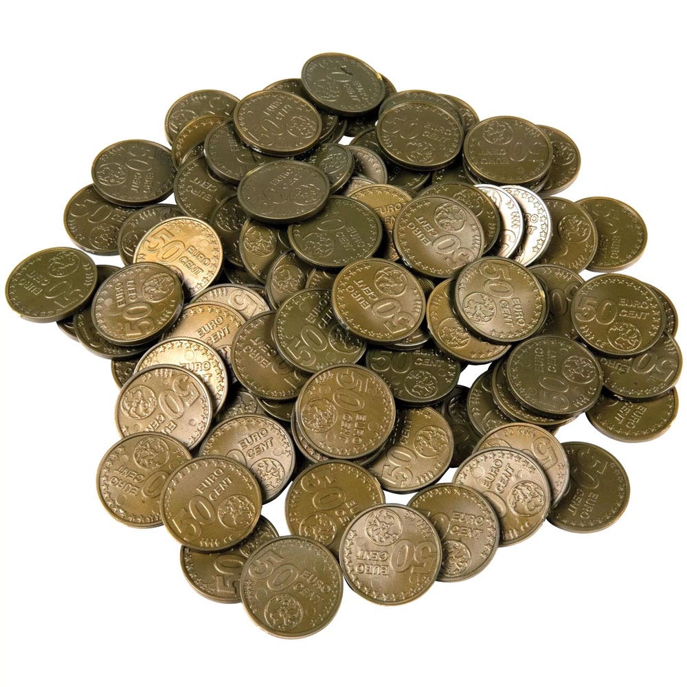 Euromunten 50 eurocent (100 st.)