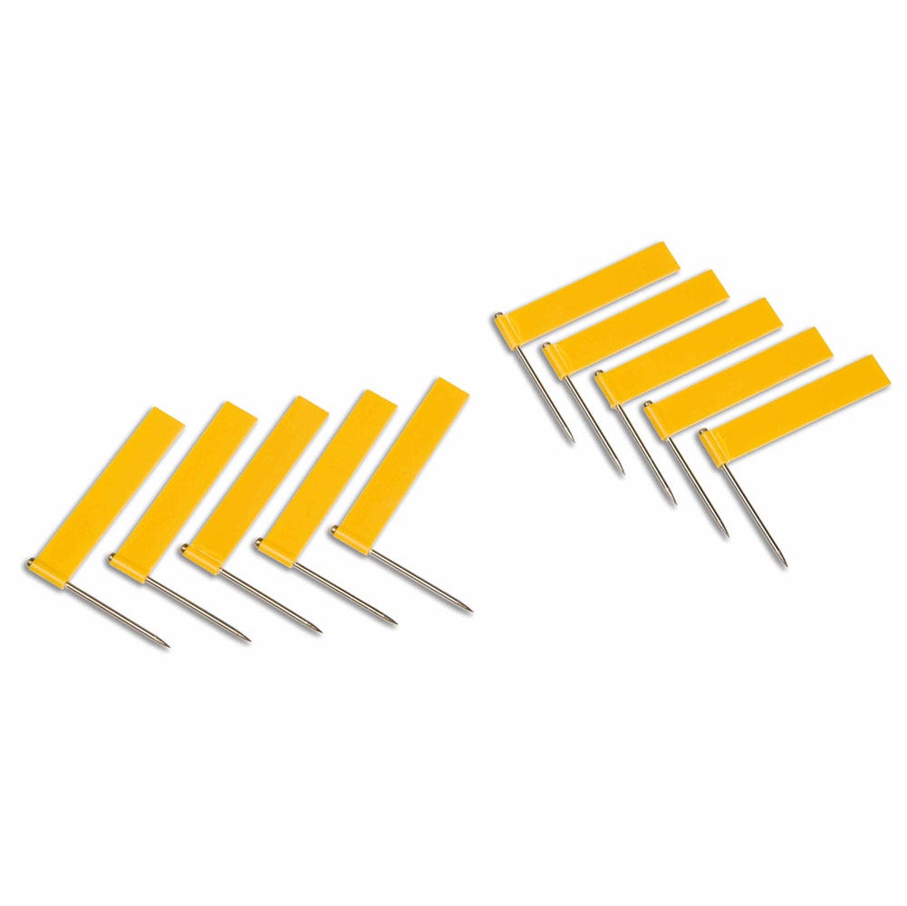 Extra vlaggen (10) geel