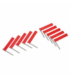 Extra vlaggen (10) rood