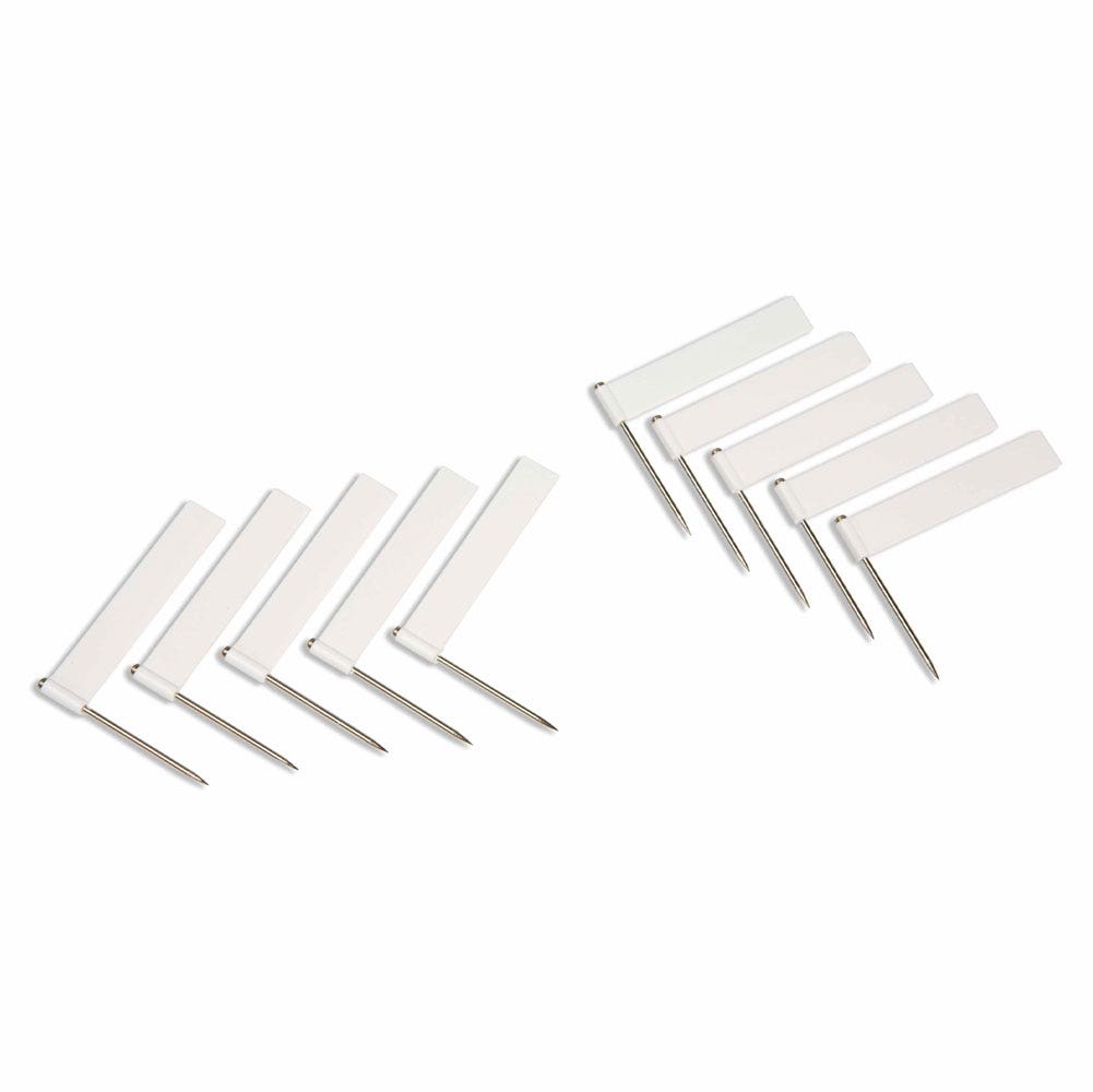 Extra vlaggen (10) wit