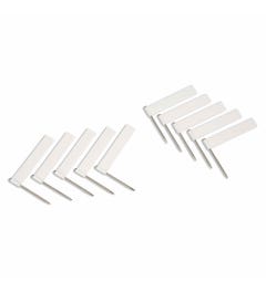 Extra vlaggen (10) wit