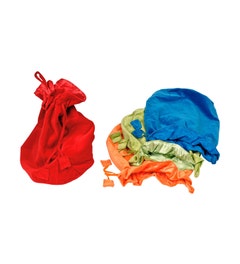 Fluwelen buidels, extra zacht | Set van 4